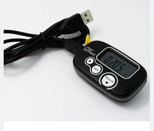الصين عداد خطوات جيبي رقمي ثلاثي الأبعاد USB مع عرض الساعة والدقيقة المزود