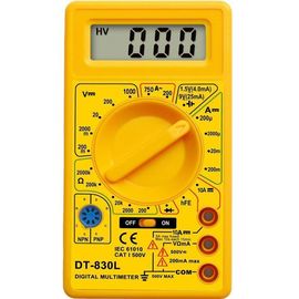 الصين DT830B.3 عداد متعدد الرقميات الرقمي الصغير المزود