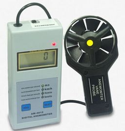 الصين AM-4812 عرض LCD لسرعة الهواء عدة وظائف مقياس الهواء الرقمي مع وظيفة احتواء البيانات المزود