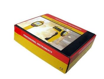 GM2200 مقياس درجة الحرارة تحت الحمراء بدون اتصال من 200 درجة مئوية إلى 2200 درجة مئوية - برتقال + أسود (1 × 9 فولت) المزود