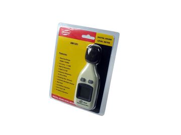 GM1351 30-130dBA مقياس مستوى الصوت الرقمي 1.5 دبي دقة ديسيبل لوجر الاختبار جهاز قياس الحجم المزود