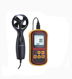 GM8901 0~45 م/ث عرض LCD محمول عداد الهواء الرقمي عداد سرعة الرياح عداد سرعة الهواء عداد درجة حرارة الهواء المزود