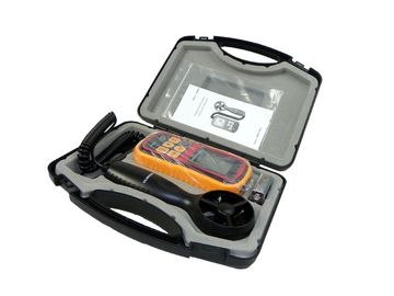 GM8901 0~45 م/ث عرض LCD محمول عداد الهواء الرقمي عداد سرعة الرياح عداد سرعة الهواء عداد درجة حرارة الهواء المزود