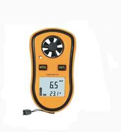 GM8908 حجم جيب شاشة LCD رقمية قياس سرعة الرياح درجة الحرارة مقياس الهواء أداة مثالية للرياح ، الإبحار المزود