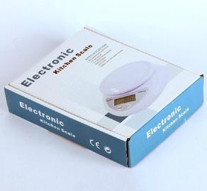Wh-B05 الميزان الإلكتروني الرقمي للمطبخ الغذائي 5kg / 1 g، الميزان التغذوي الأبيض الميزان الإلكتروني الصغير المزود