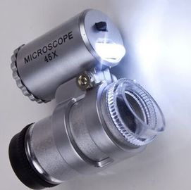 ميكروسكوب 45X زوم LED المزود