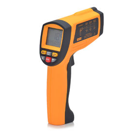 GM1651 بدون اتصال -30 درجة مئوية إلى 1650 درجة مئوية USB Recall Thermometer الصناعي بالأشعة تحت الحمراء الأصفر+ الأسود المزود