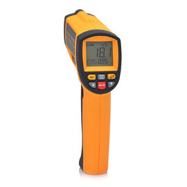 GM1651 بدون اتصال -30 درجة مئوية إلى 1650 درجة مئوية USB Recall Thermometer الصناعي بالأشعة تحت الحمراء الأصفر+ الأسود المزود