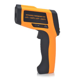GM1651 بدون اتصال -30 درجة مئوية إلى 1650 درجة مئوية USB Recall Thermometer الصناعي بالأشعة تحت الحمراء الأصفر+ الأسود المزود