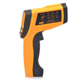 GM1651 بدون اتصال -30 درجة مئوية إلى 1650 درجة مئوية USB Recall Thermometer الصناعي بالأشعة تحت الحمراء الأصفر+ الأسود المزود
