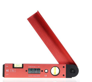 0-185 درجة 1.8 &quot;مقياس الزاوية الرقمية LCD مع المستوى المزود