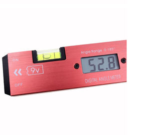 0-185 درجة 1.8 &quot;مقياس الزاوية الرقمية LCD مع المستوى المزود
