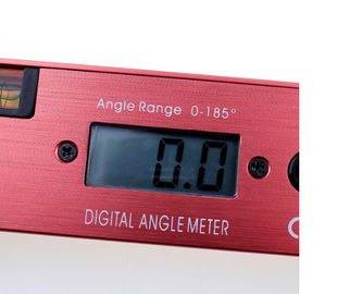 0-185 درجة 1.8 &quot;مقياس الزاوية الرقمية LCD مع المستوى المزود