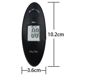 40kg/100g LCD إلكترونية رقمية ساحرة يد محمولة الميزان الإلكتروني المزود