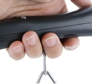 40kg*10g المحمول معلق اليدوي الضوء الخلفي شاشة LCD الرقمية المقياس الإلكتروني للأمتعة المزود