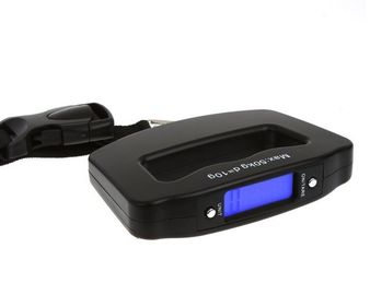 40kg*10g المحمول معلق اليدوي الضوء الخلفي شاشة LCD الرقمية المقياس الإلكتروني للأمتعة المزود