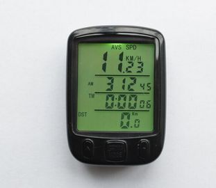 25 وظائف مضيئة للماء LCD الضوء الخلفي الدراجة الحاسوب عداد المسافة عداد السرعة المزود