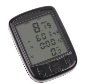 25 وظائف مضيئة للماء LCD الضوء الخلفي الدراجة الحاسوب عداد المسافة عداد السرعة المزود