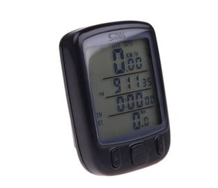 28 وظيفة مقاومة للماء LCD الضوء الخلفي اللاسلكي الدراجة الكمبيوتر عداد المسافة عداد السرعة المزود