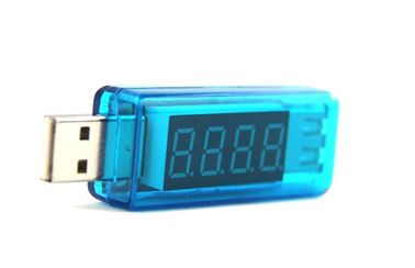 KW202 جهاز اختبار التيار والجهد في شحن USB المزود