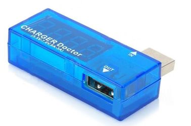 KW201 جهاز اختبار التيار والجهد للشحن عبر USB المزود