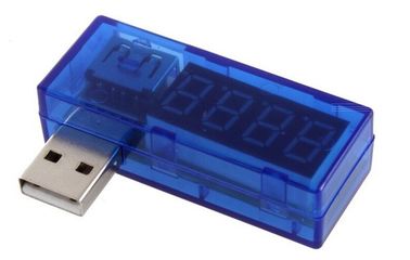 KW201 جهاز اختبار التيار والجهد للشحن عبر USB المزود