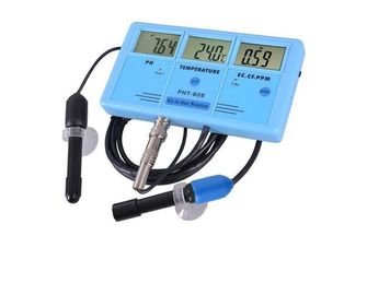 PHT-026 اختبار جودة المياه 6in1 عداد رقمي حوض السمك EC CF TDS PH Temp °C °F المزود