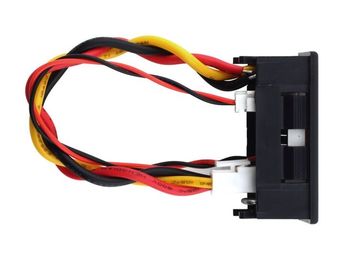 شاشة LCD DC 0-100V/10A Voltmeter و ammeter المزود