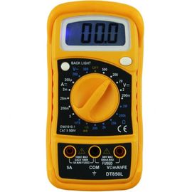 DT850L معداد متعدد الضوء الخلفي الصغير المزود
