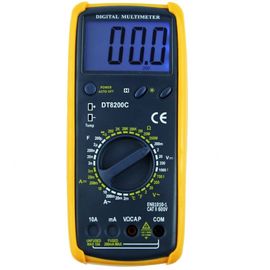 الـ DT8200C الـ Digital Multimeter المزود