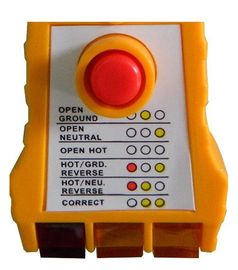 AC 110-12V GFCI اختبار الدوائر الخارجة المزود