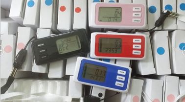 PD-7009 Supreme Big Screen عدد السعرات الحرارية 7 أيام ذاكرة 3D Pedometer مع Lanyard المزود