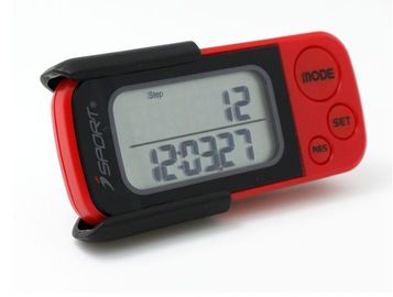 PD-7006 جهاز استشعار ثلاثي الأبعاد مقياس خطى المشي مقياس خطى ثلاثي الأبعاد مراقبة السعرات الحرارية الأحمر+أسود المزود