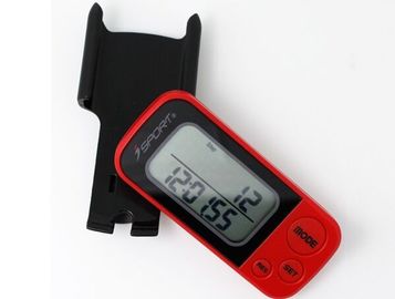 PD-7006 جهاز استشعار ثلاثي الأبعاد مقياس خطى المشي مقياس خطى ثلاثي الأبعاد مراقبة السعرات الحرارية الأحمر+أسود المزود