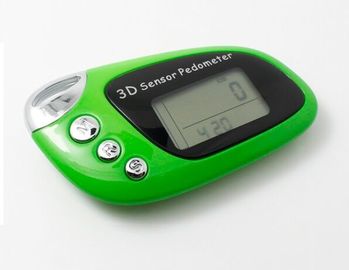 جهاز قياس خطوات ثلاثي الأبعاد من جيب USB الأخضر المزود
