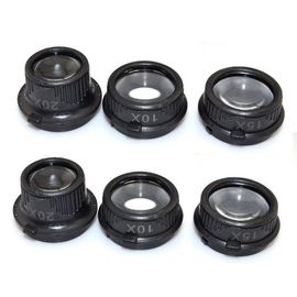 10X 15X 20X 25X LED Double Eye Jeweler Watch Repair مكبر المزود