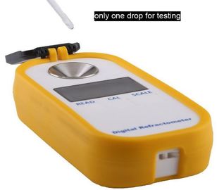 DR201 الملوحة الكلورية Nacl الجاذبية المحددة اختبار refractometer المزود