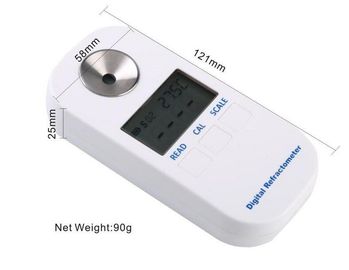 DR201 الملوحة الكلورية Nacl الجاذبية المحددة اختبار refractometer المزود