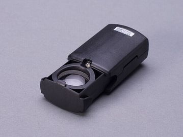 MG21008 30X21mm مكبر لوف زجاج مكبر مع ضوء LED المزود