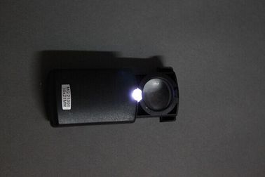 MG21008 30X21mm مكبر لوف زجاج مكبر مع ضوء LED المزود