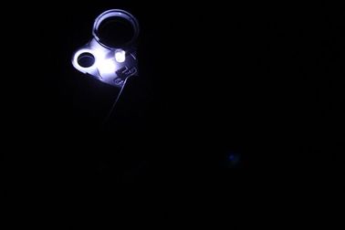 30X،60X جميع المعادن مزدوجة الطاقة LED المجوهرات لوف المزود
