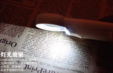 مكبرات المجوهرات المحمولة مع ضوء LED المزود