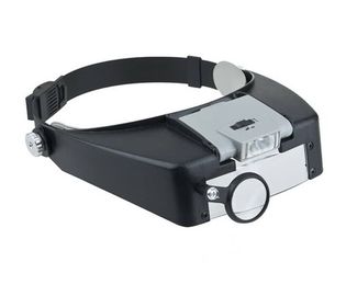 1.5X 3X 6.5X 8X رباط الرأس المجوهرات مكبرات LED مكبرات النظارات المزود