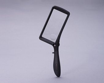 مكبر ثنائي البؤرة المطوي مستطيل مع ضوء LED المزود