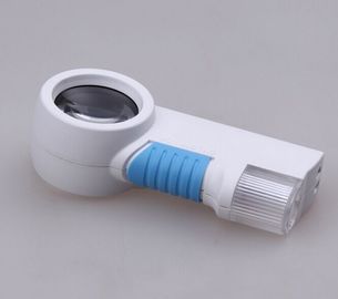 مكبر 8X المحمول مع 2 أضواء LED المزود