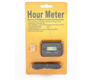 HM006A IP68 عازل المياه الرقمي الحثي محاسب ساعات البنزين للسيارات المتحركة ، المصابيح الدقيقة ، المحركات البحرية المزود