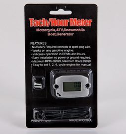 HM022 IP68 عازل المياه الرقمي القابل لإعادة ضبط البنزين القابلة للتحكم في الساعة عداد التيارات للباراموتورات ، المصابيح الدقيقة ، المولدات المزود