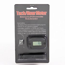 HM022 IP68 عازل المياه الرقمي القابل لإعادة ضبط البنزين القابلة للتحكم في الساعة عداد التيارات للباراموتورات ، المصابيح الدقيقة ، المولدات المزود