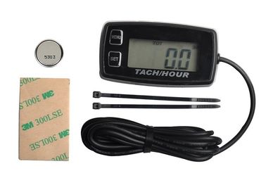 HM035R الضوء الخضراء الخلفية البنزين LCD مقياس السرعة الاندفاعي لباراموتورات، الميكروليترات، المحركات البحرية المزود