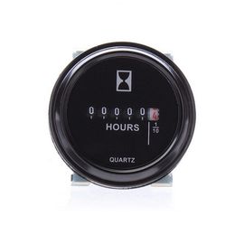 HM009 شاشة LCD مستديرة عداد ساعات ميكانيكي للقوارب، السيارات، ATV، UTV، الدراجات الثلجية، جرارات العشب المزود